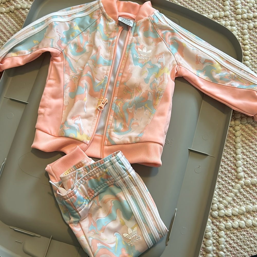 Adidas track suit. Beautiful spring set